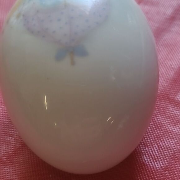 Vintage  Mini Bluebird Vase and Egg - Picture 10 of 12
